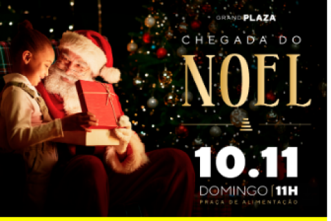 Com espetáculo musical, Grand Plaza anuncia a chegada do Papai Noel ao shopping